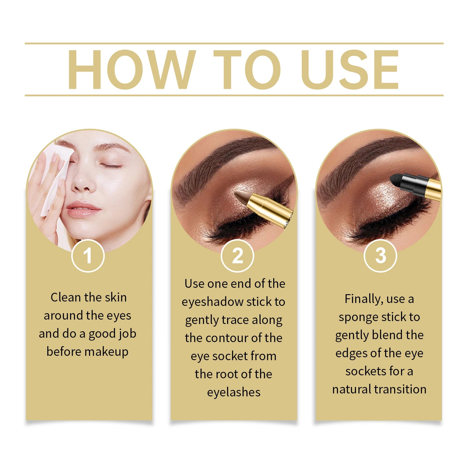 EELHOPE Double-Head Eyeshadow Pencil