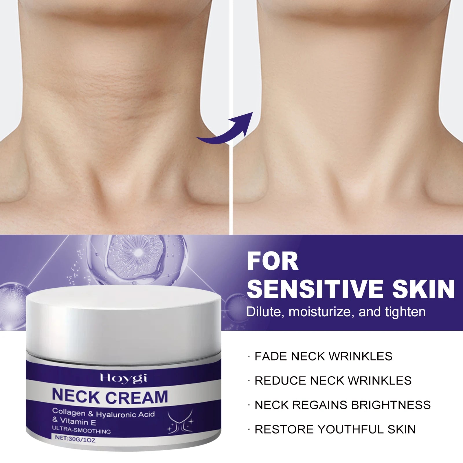 Hoygi Neck Firming & Brightening Cream