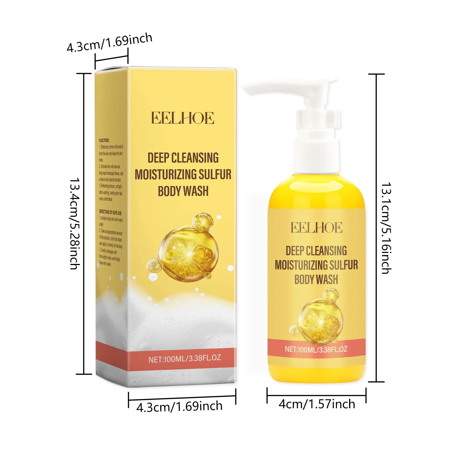 EELHOE Aloe Vera Moisturizing Body Wash Gel