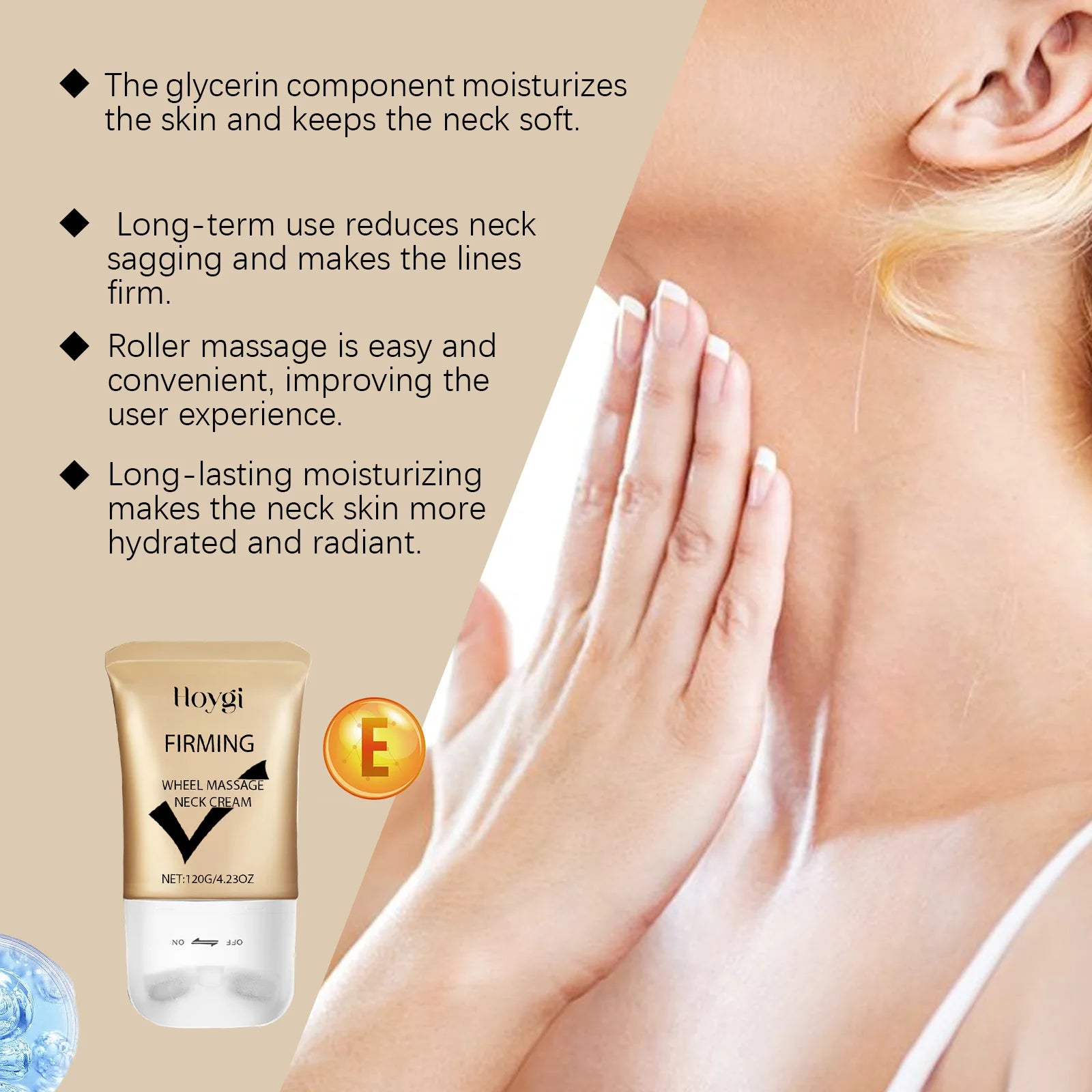 Hoygi Neck Firming & Wrinkle Removal Cream
