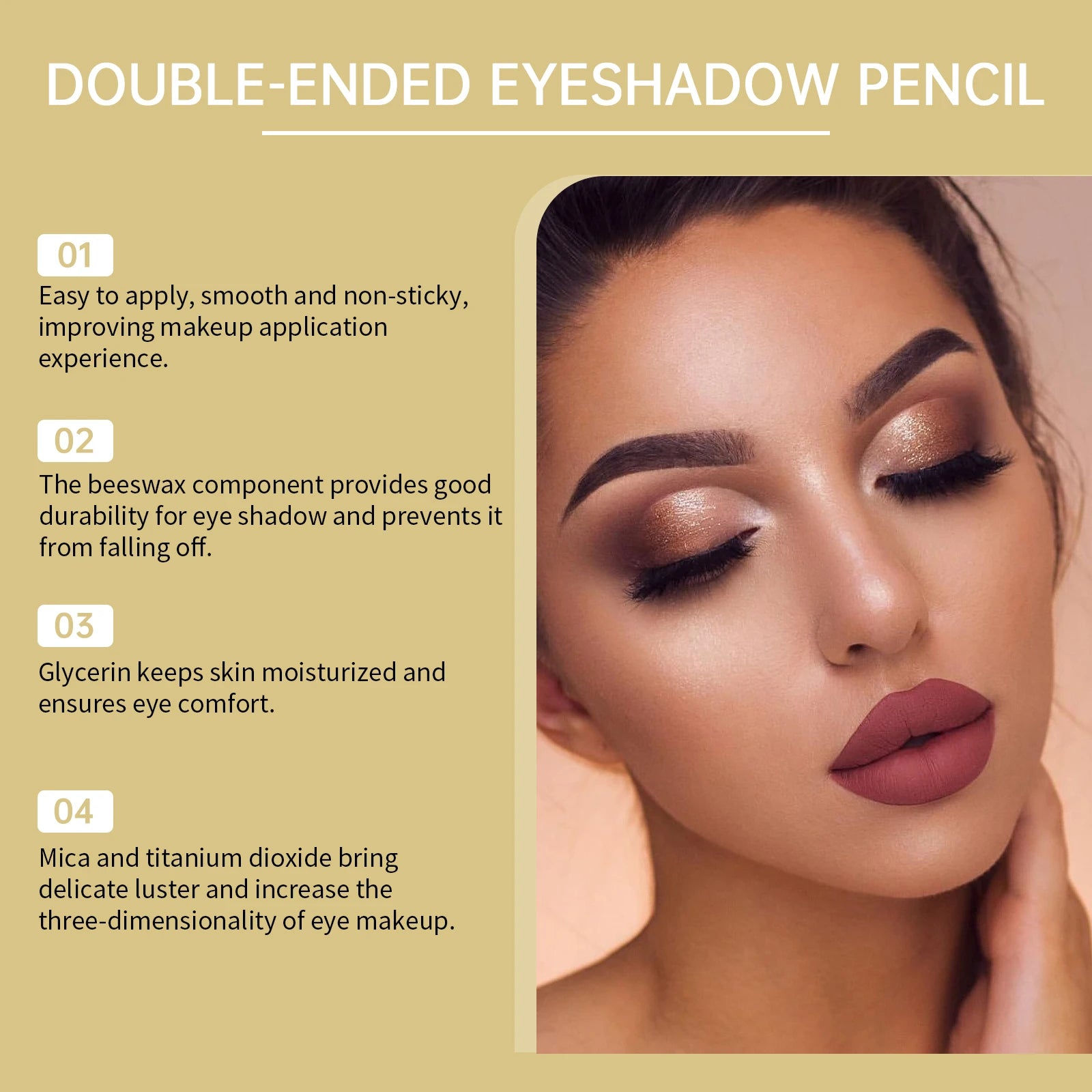 EELHOPE Double-Head Eyeshadow Pencil
