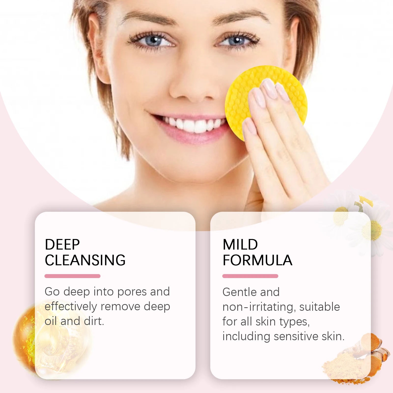 EELHOE Turmeric Kojic Acid Cleansing Pads