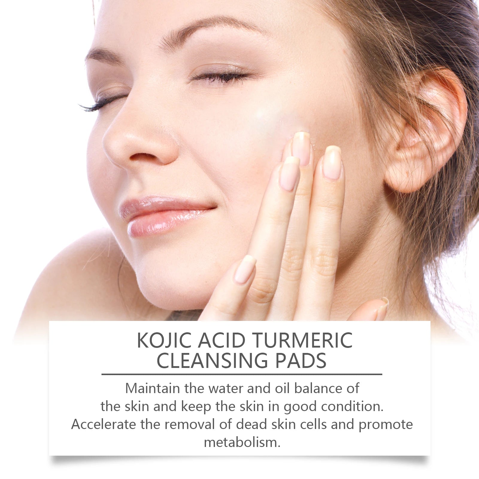 EELHOE Turmeric Kojic Acid Cleansing Pads