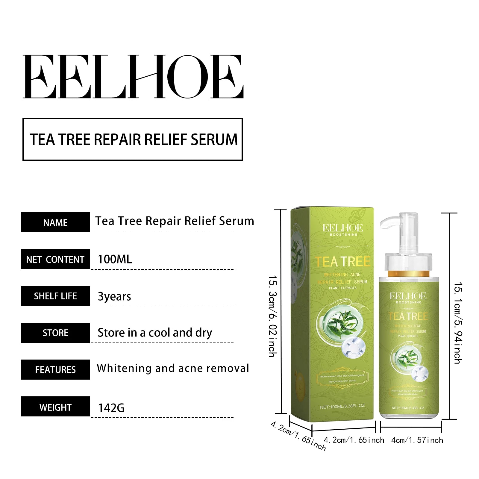 EELHOE Tea Tree Anti-Acne Essence