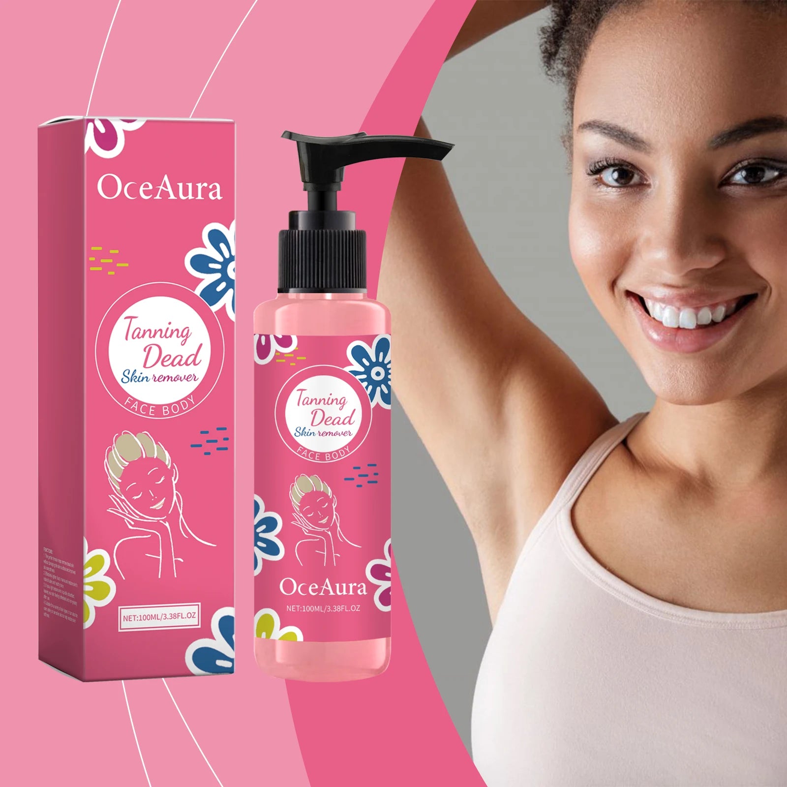 OceAura Exfoliating Brightening Body Gel – 100ml