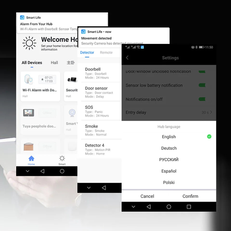 Topvico Tuya WiFi SOS Panic Button for Seniors