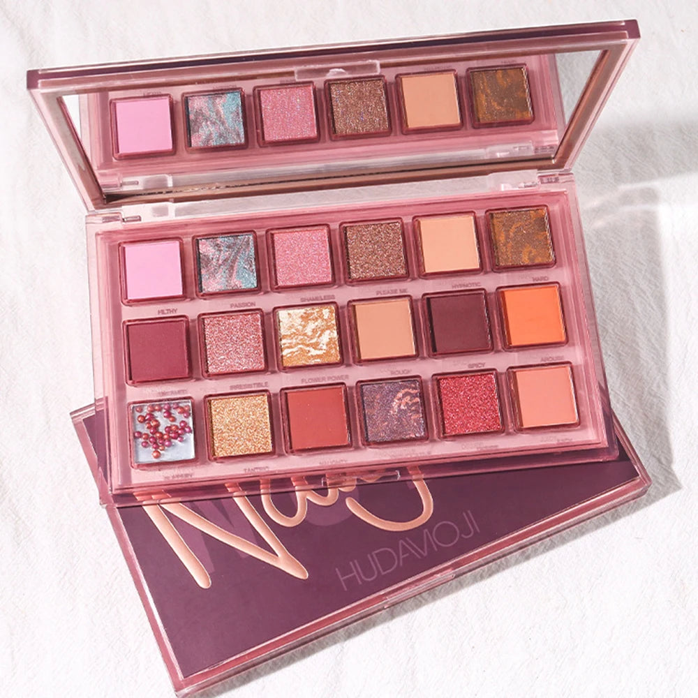 18-Color Pomegranate Eyeshadow Palette