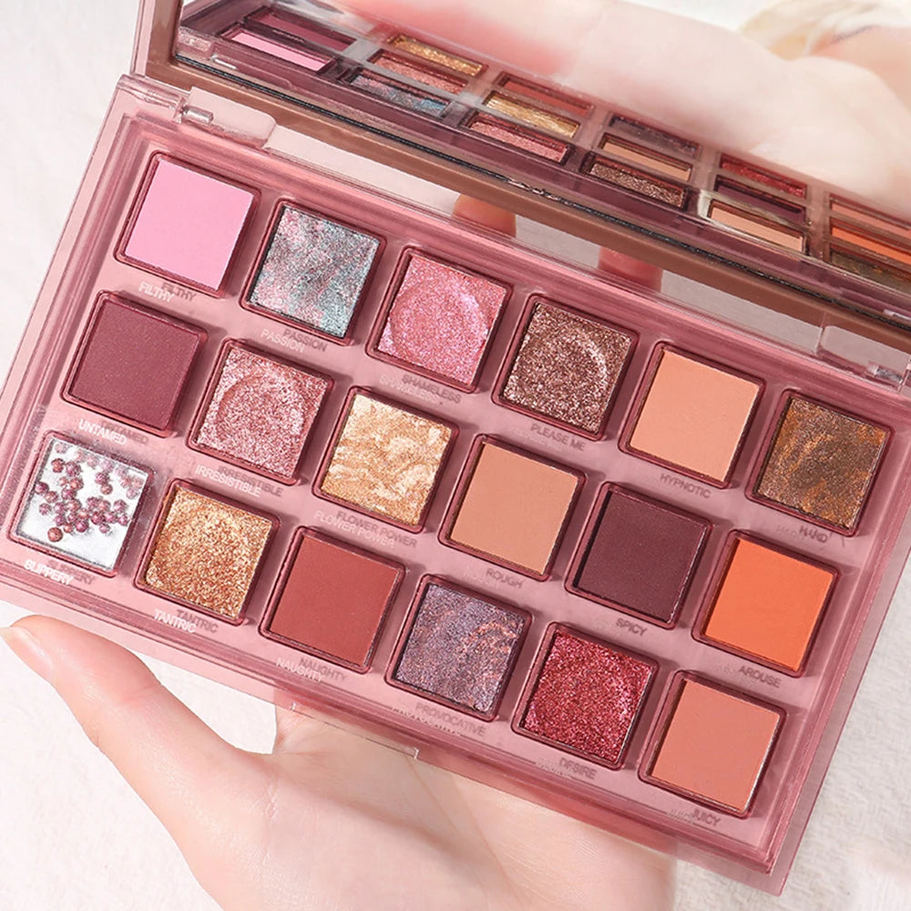 18-Color Pomegranate Eyeshadow Palette