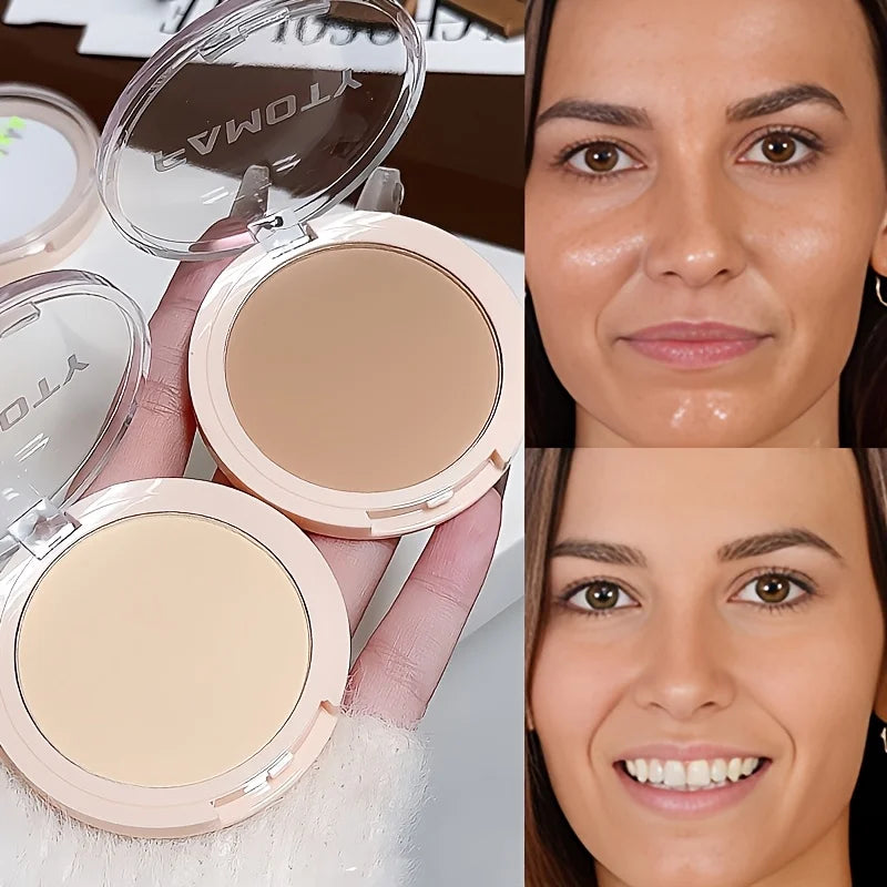 4-Shade Matte Loose Powder – Waterproof & Long-Lasting Tones