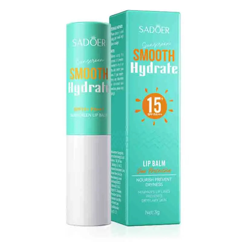 SADOER SPF 15+ Lip Balm Sunscreen