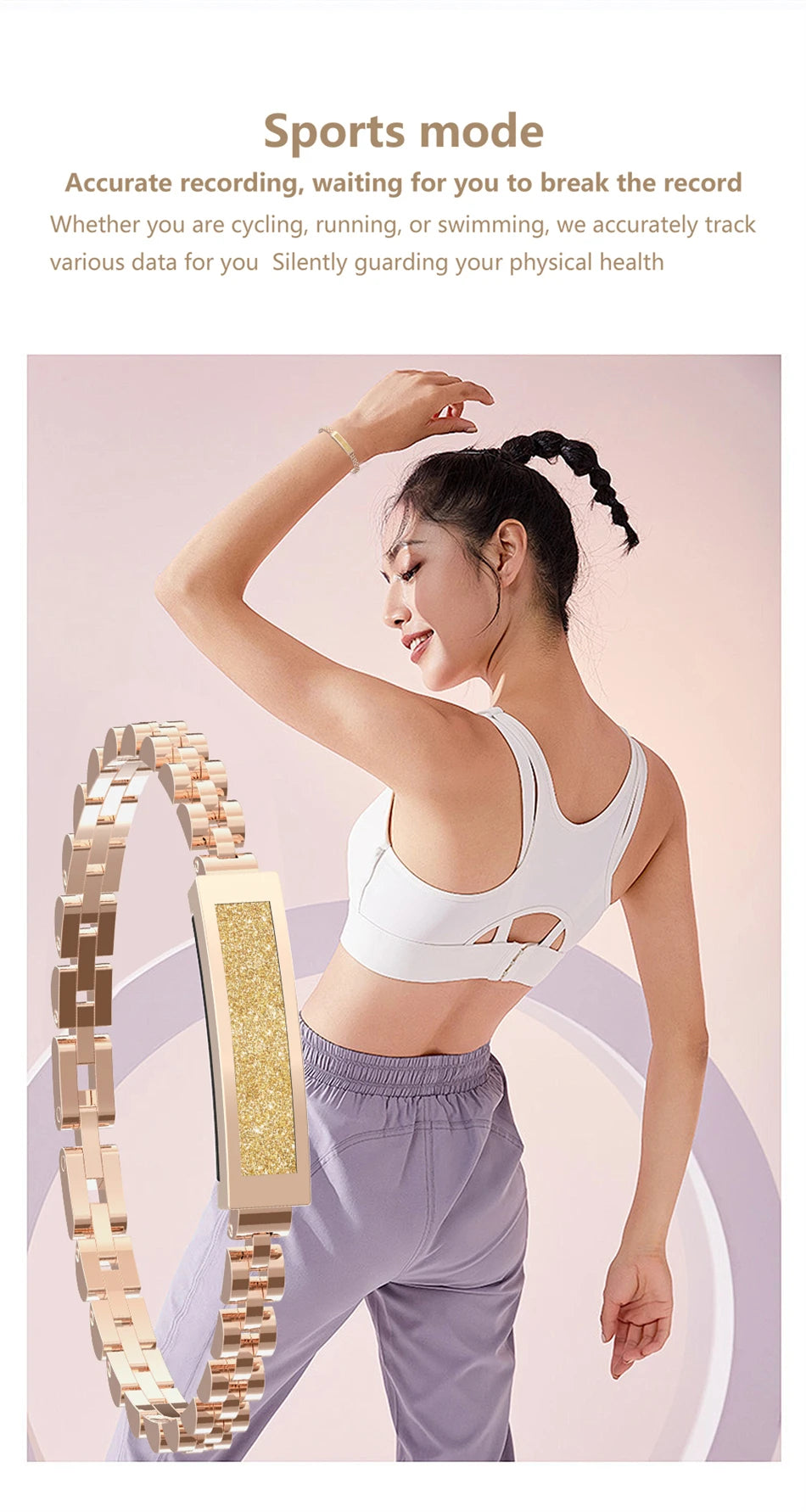 Waterproof Smart Fitness Bracelet