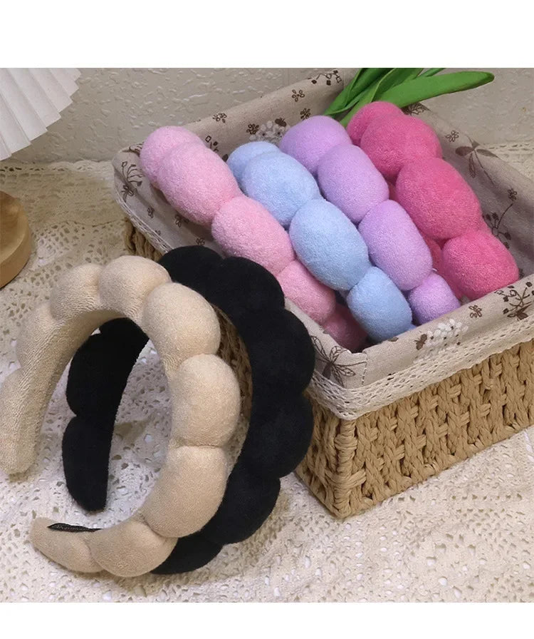 Microfiber Spa Headband & Wristbands Set