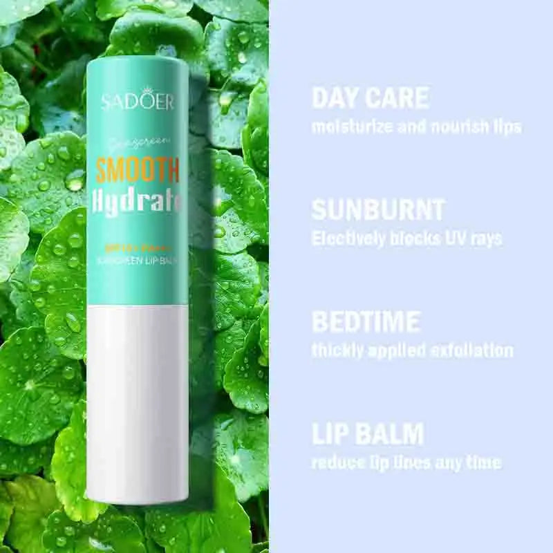 SADOER SPF 15+ Lip Balm Sunscreen