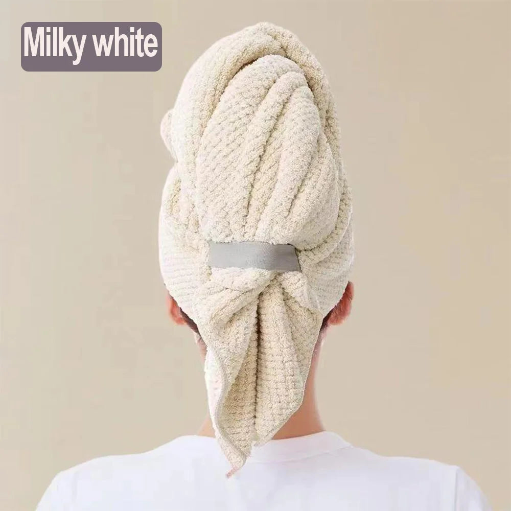 Extra Large Microfiber Hair Towel Wrap