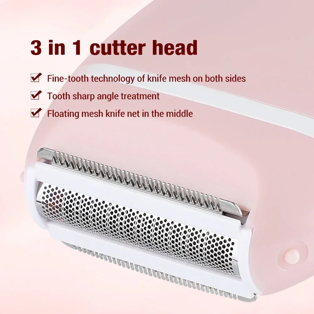 3-in-1 Mini Electric Shaver for Women