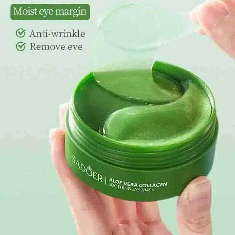 60pcs Aloe Vera Collagen Eye Patches