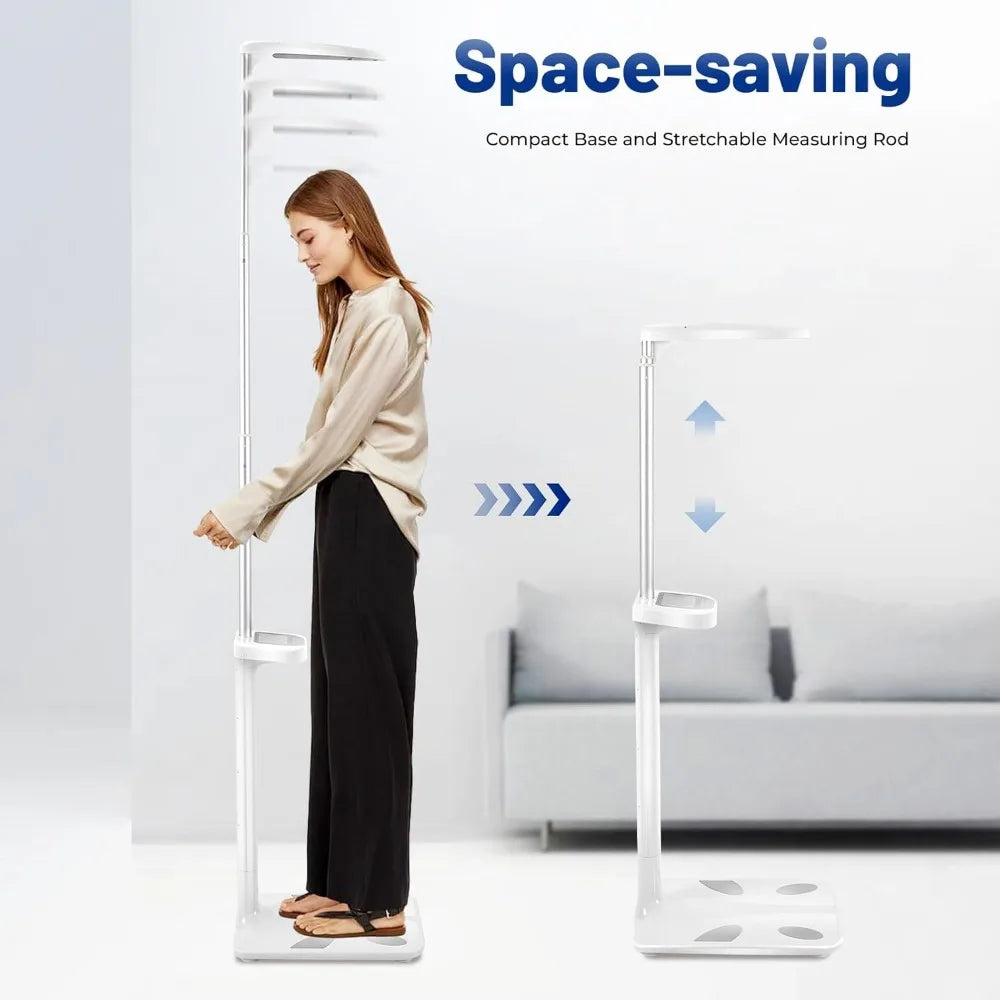 Digital Physician Scale with Ultrasonic Height – 440lbs