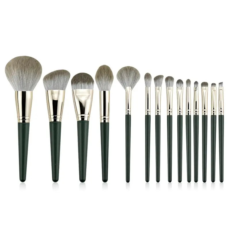 14-Piece Soft Makeup Brush Set
