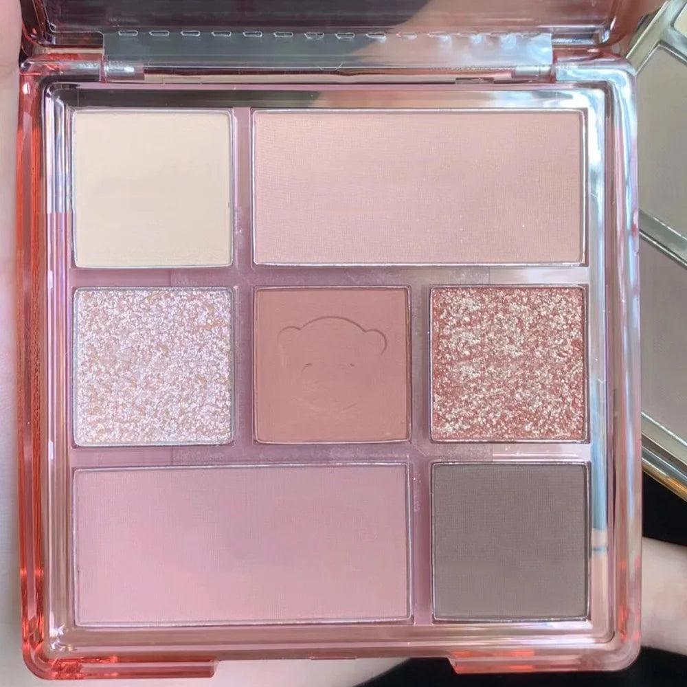 7-Color Matte Korean Eyeshadow Palett