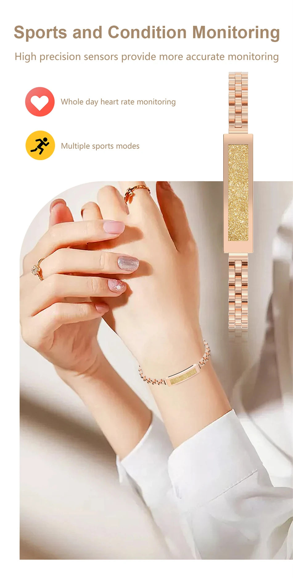 Waterproof Smart Fitness Bracelet