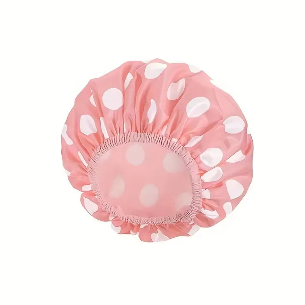 1PC Double-Layer Waterproof Shower & Sleep Cap