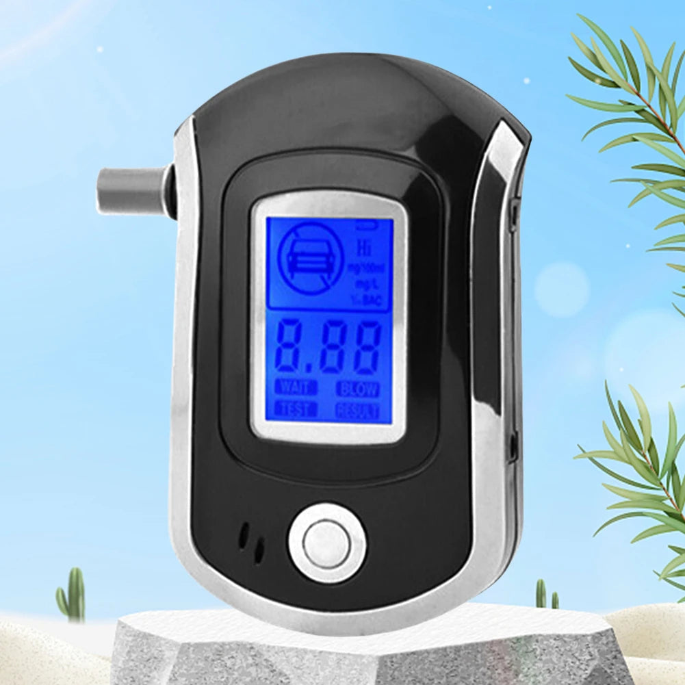 Portable Digital Alcohol Tester with LCD Display