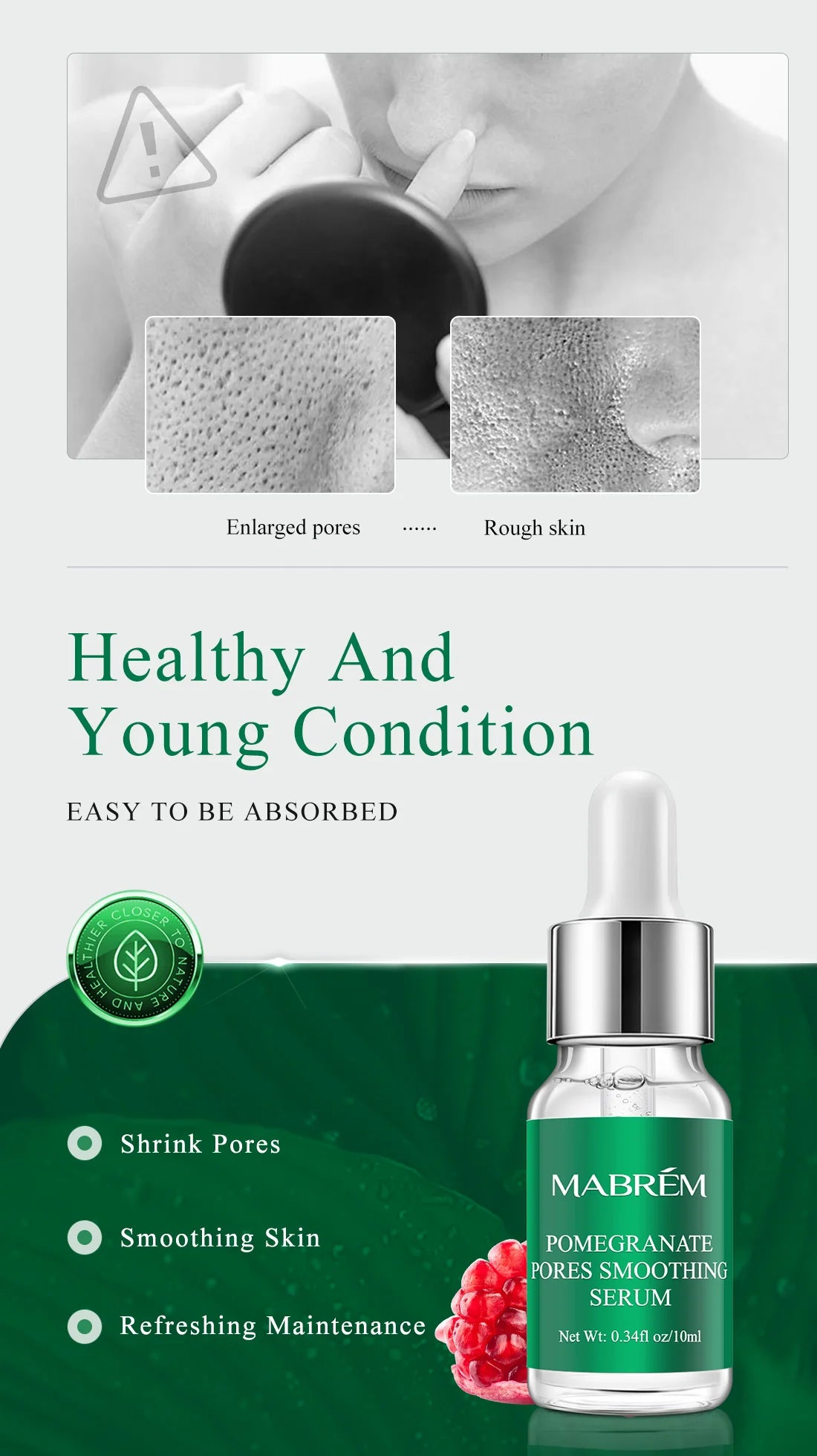 MABREM Pomegranate Pore-Refining Face Serum