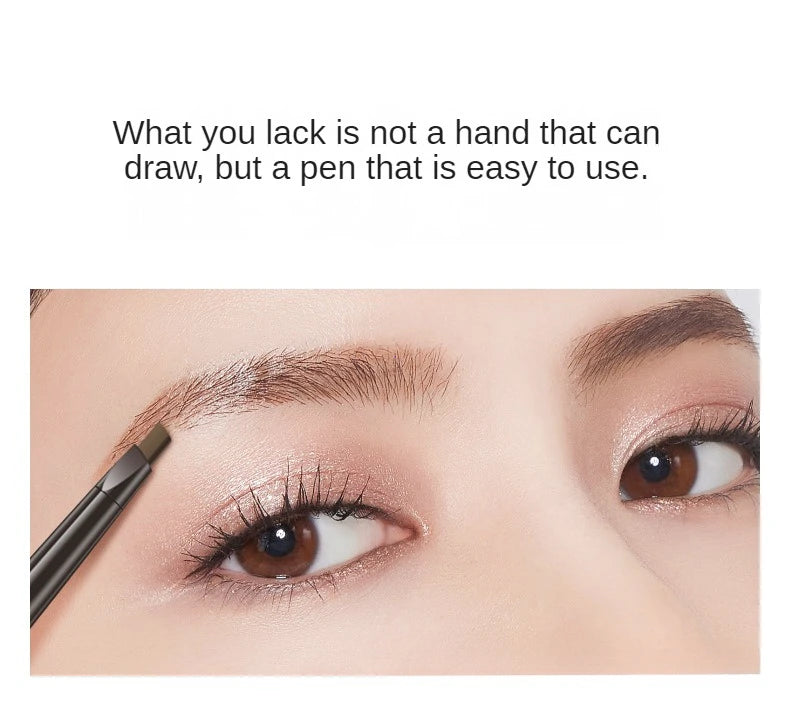 2-in-1 Waterproof Eyebrow Pencil & Brush