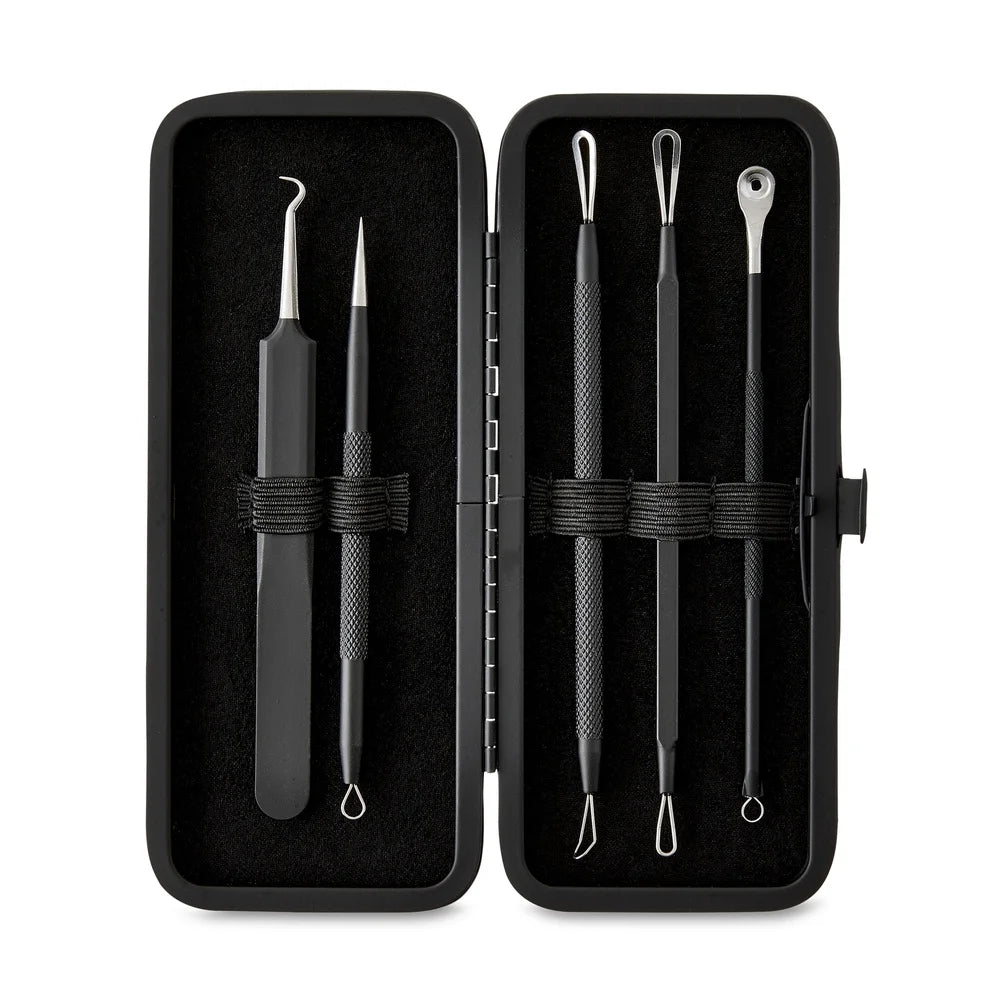 5-in-1 Acne & Blackhead Extractor Kit with Case