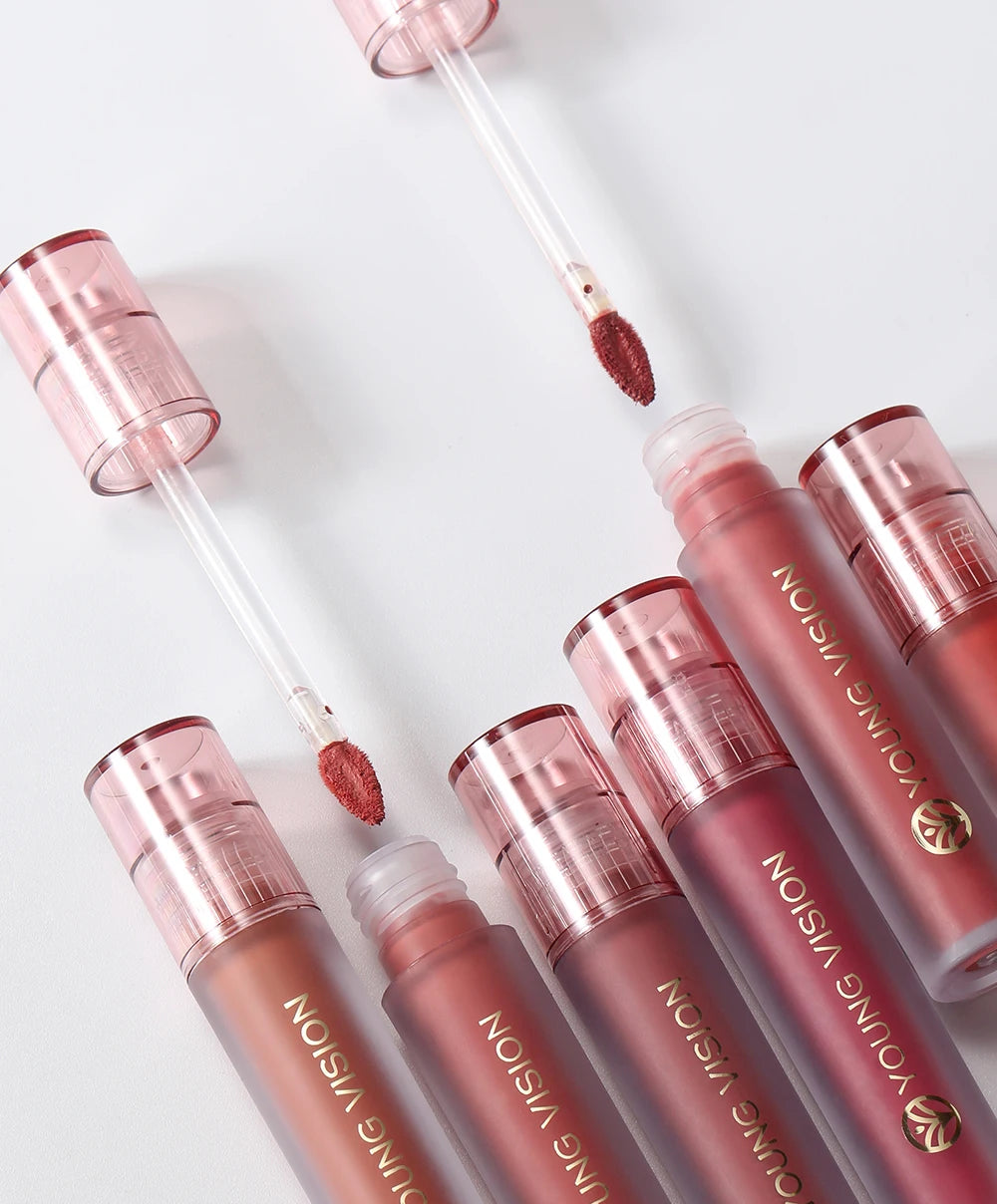 YOUNG VISION 6-Color Matte Velvet Lip Paste