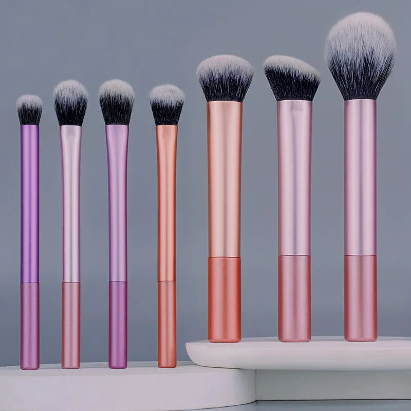 7/8pcs Soft Makeup Brush Set
