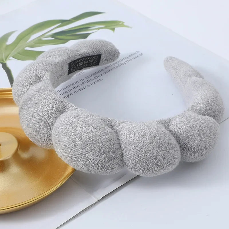 Microfiber Spa Headband & Wristbands Set