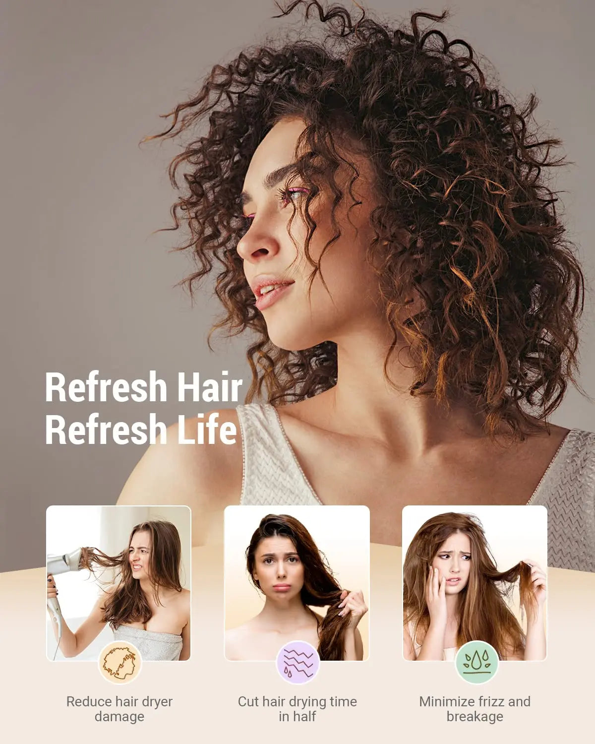 Extra Large Microfiber Hair Towel Wrap