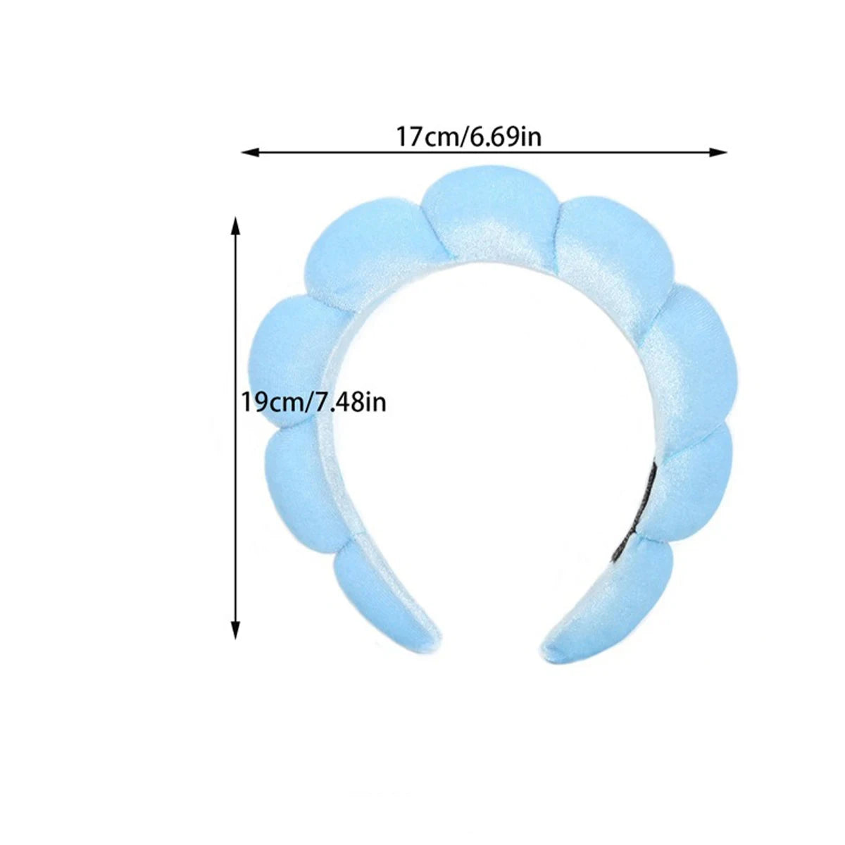 Microfiber Spa Headband & Wristbands Set
