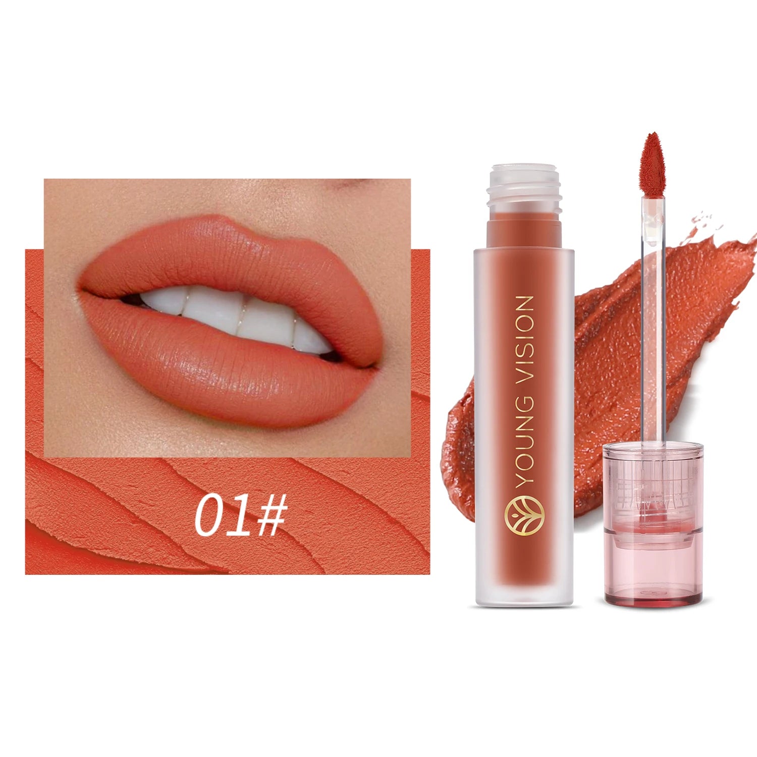 YOUNG VISION 6-Color Matte Velvet Lip Paste