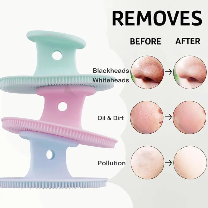 Soft Silicone Facial Cleansing Brush