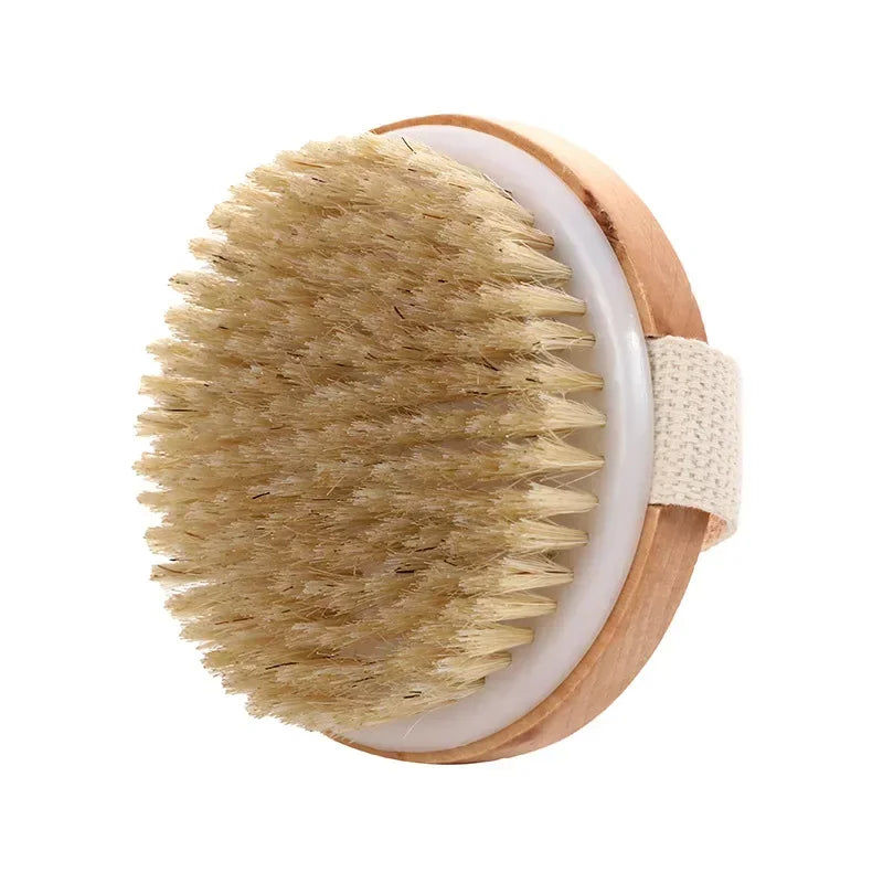 2-in-1 Natural Bristle Body Brush