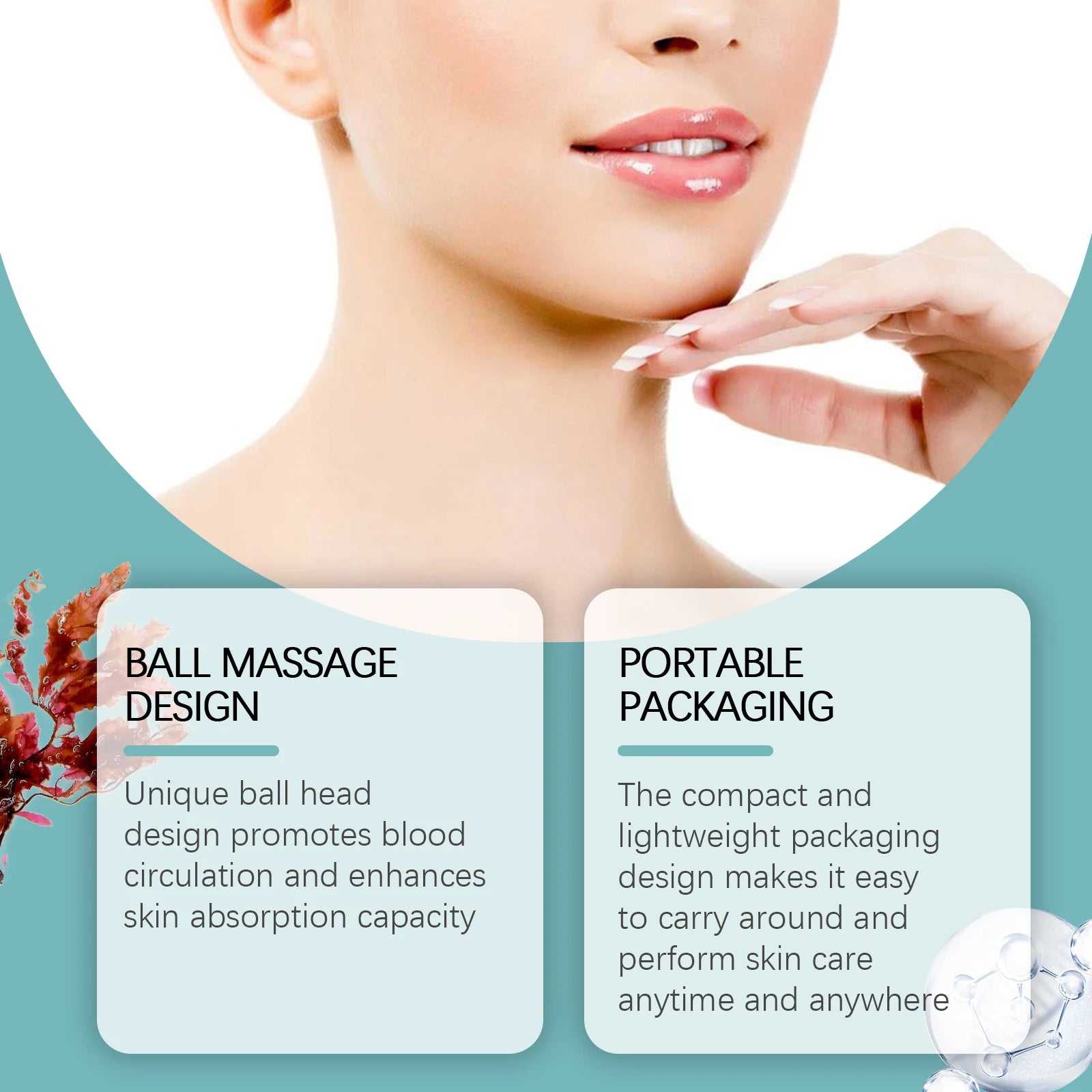 Neck Care Massage Ball Serum