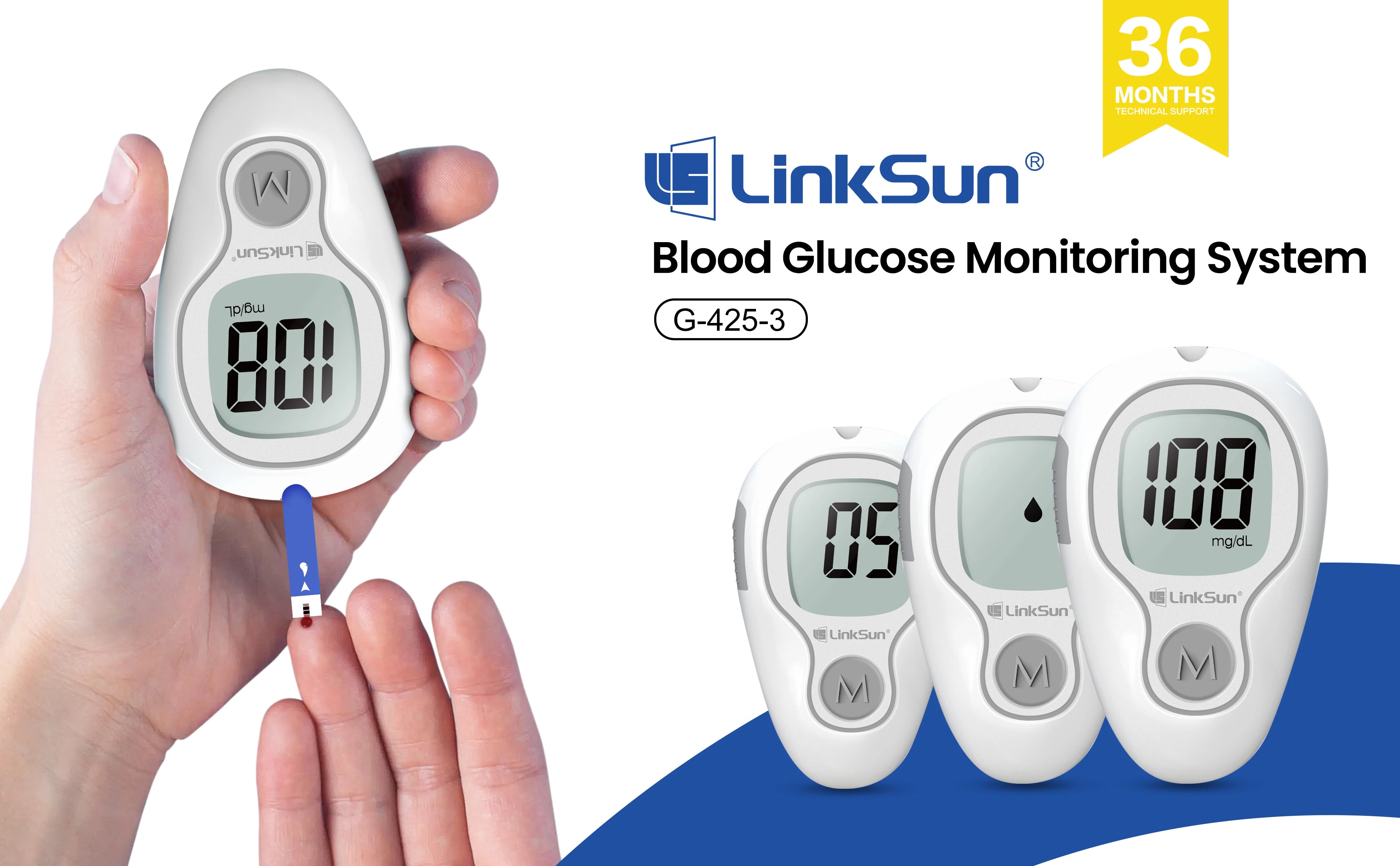 G-425-3 Blood Glucose Monitoring Kit