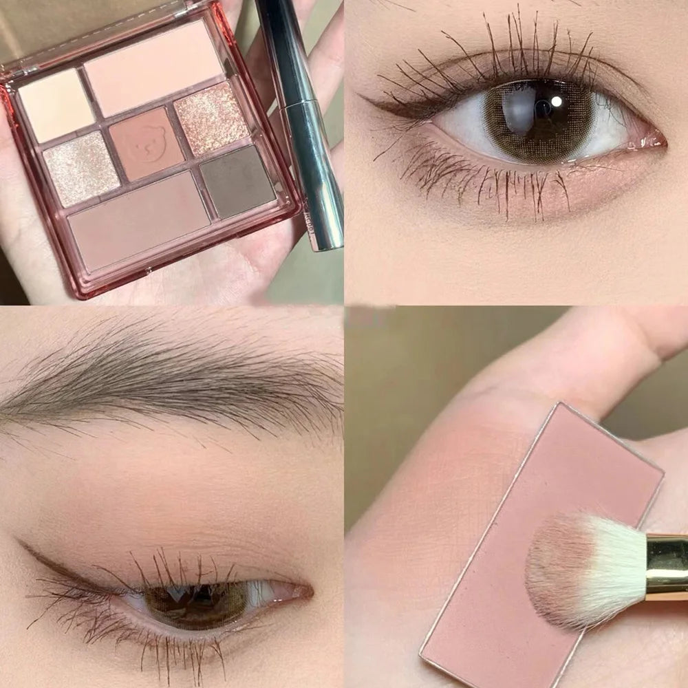 7-Color Matte Korean Eyeshadow Palett