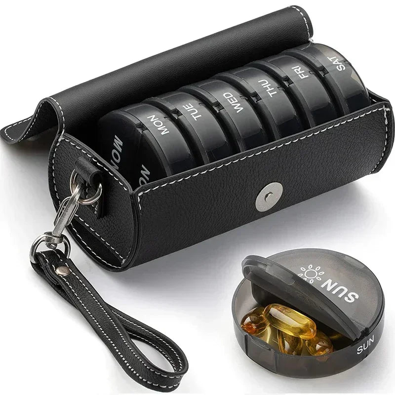 7-Day 14-Slot Weekly Pill Organizer Box