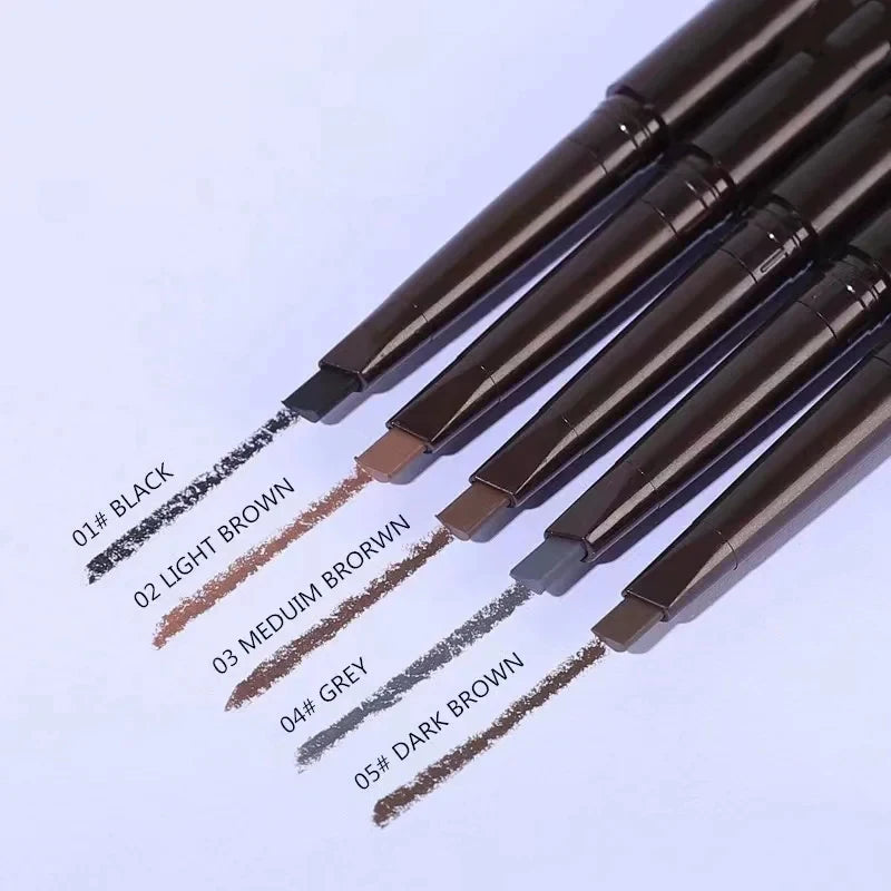 2-in-1 Waterproof Eyebrow Pencil & Brush