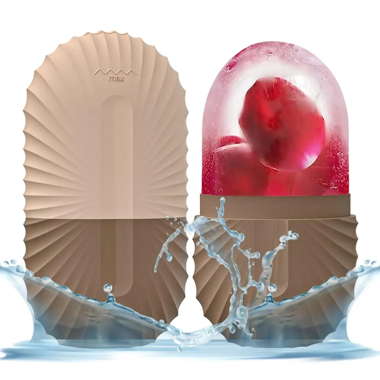 Ice Facial Roller & Globe Massage Tool