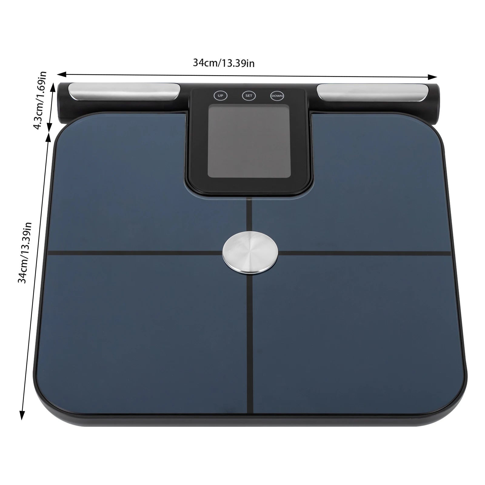 8-Electrode Smart Body Weight Scale with BMI