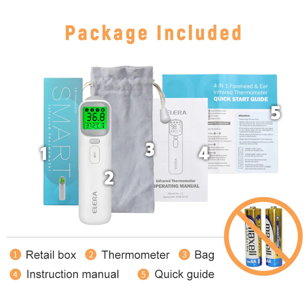 ELERA Infrared Non-Contact Thermometer