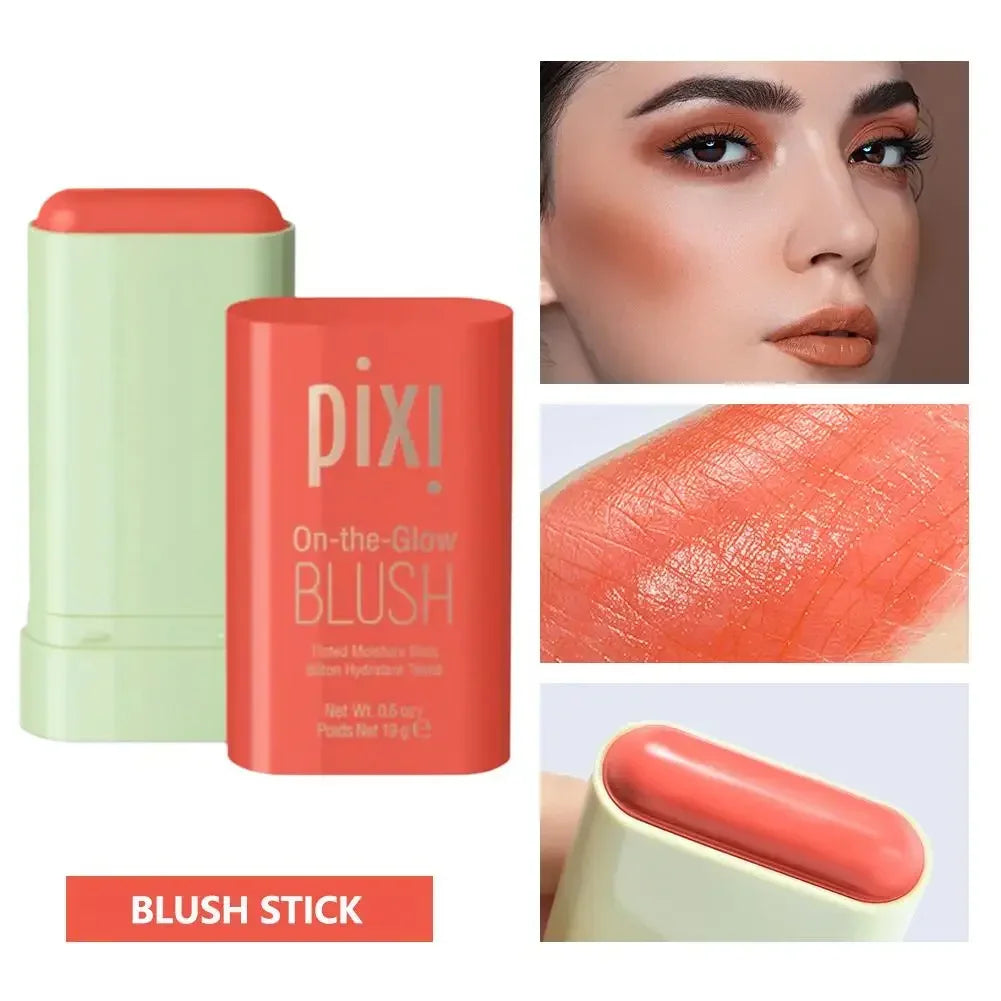3-in-1 Tinted Blush Stick for Cheeks & Lips