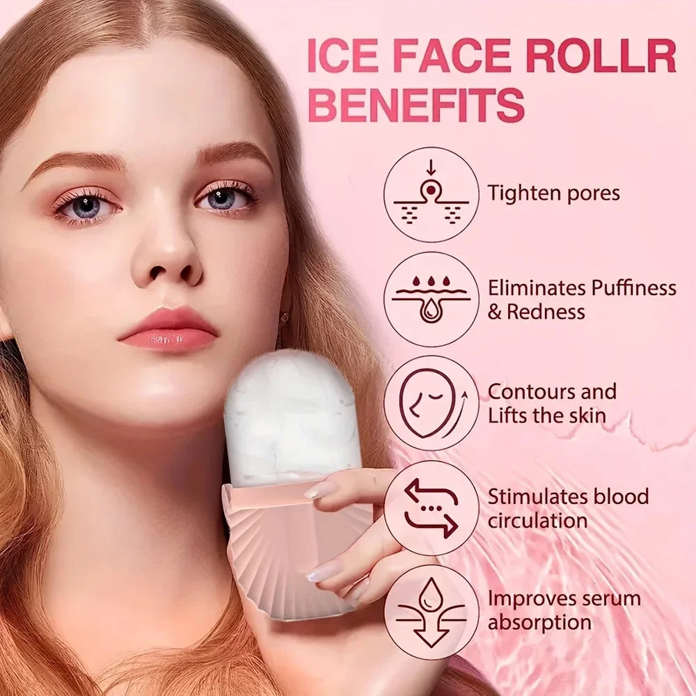 Ice Facial Roller & Globe Massage Tool