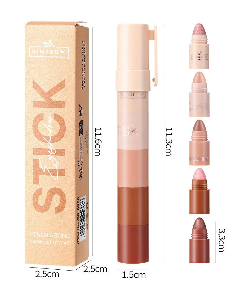 5-in-1 Velvet Eyeshadow Pencil Kit