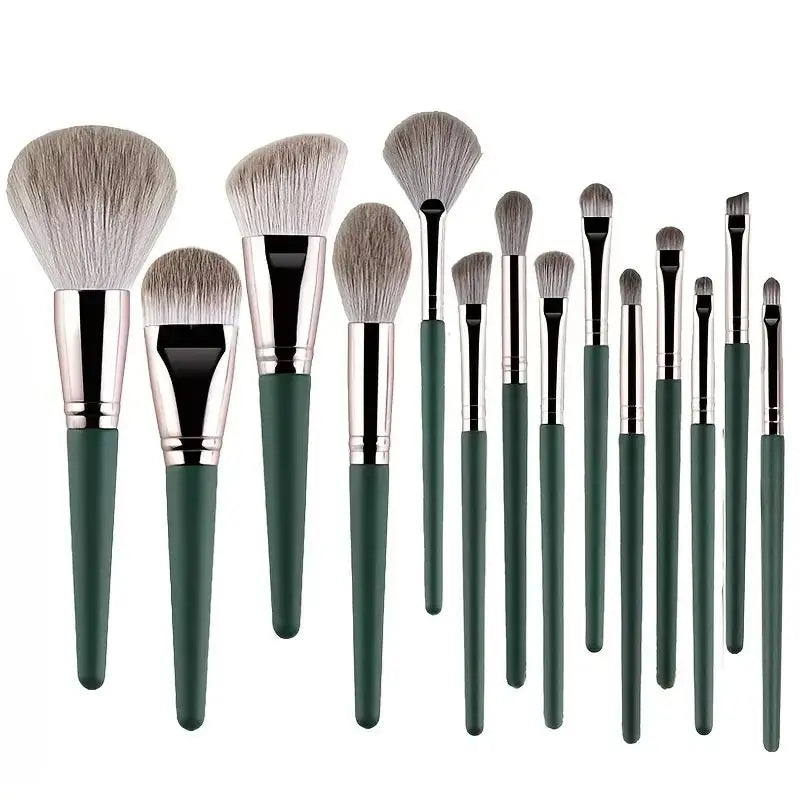 14-Piece Soft Makeup Brush Set