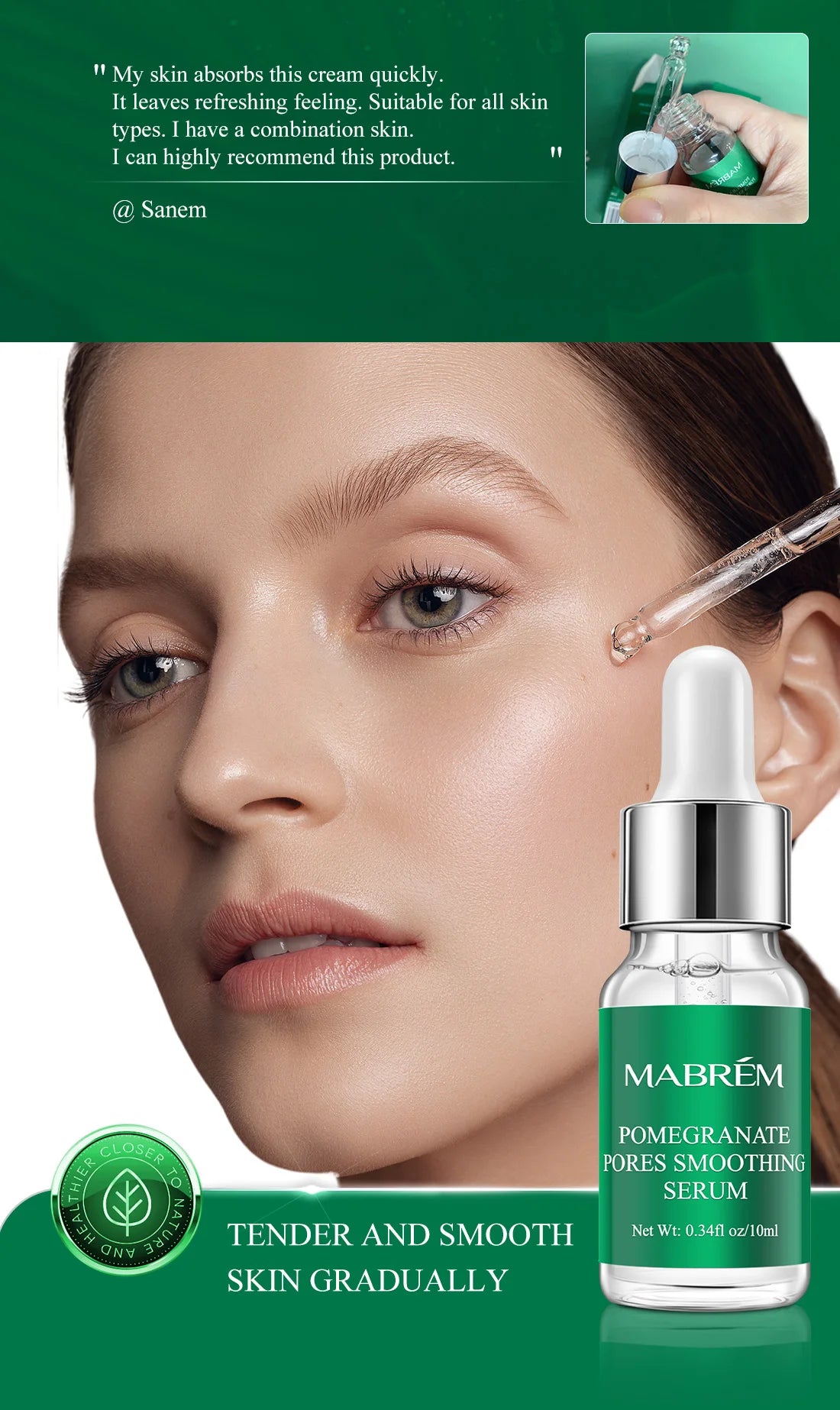 MABREM Pomegranate Pore-Refining Face Serum